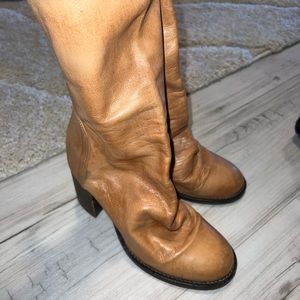 Free people leather boots